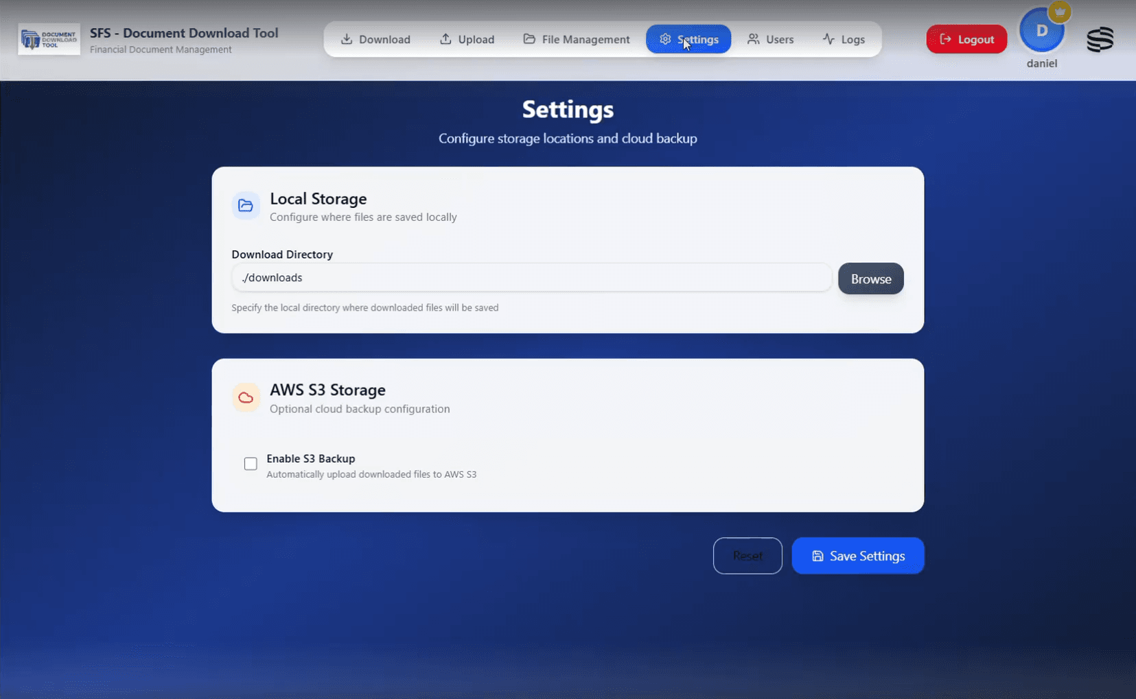 Large-Scale Document Migration Tool