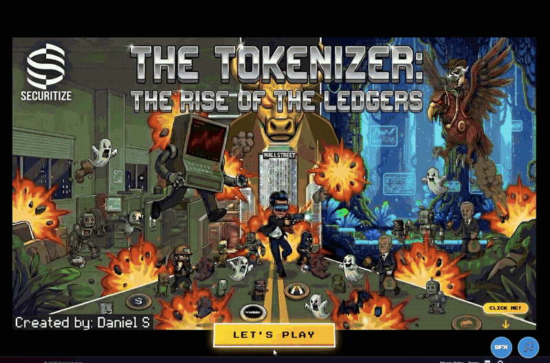 The Tokenizer: Rise of the Ledgers demo